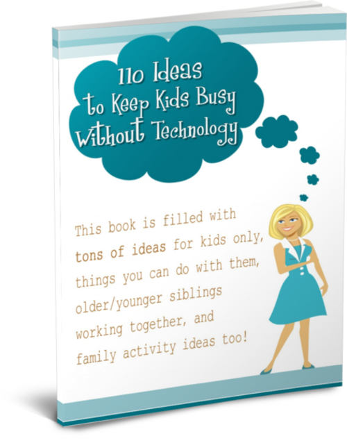 110 Ideas to Keep Kids Busy Without Technology