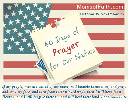40 Days of Prayer for Our Nation: Day 10