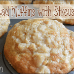 Easy Banana Bread Muffins with Streusel Topping Recipe