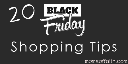 20 Black Friday Shopping Tips