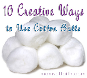 10 Creative Ways to Use Cotton Balls