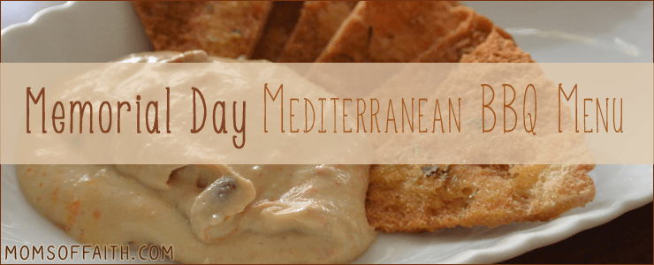Memorial Day Mediterranean BBQ Menu