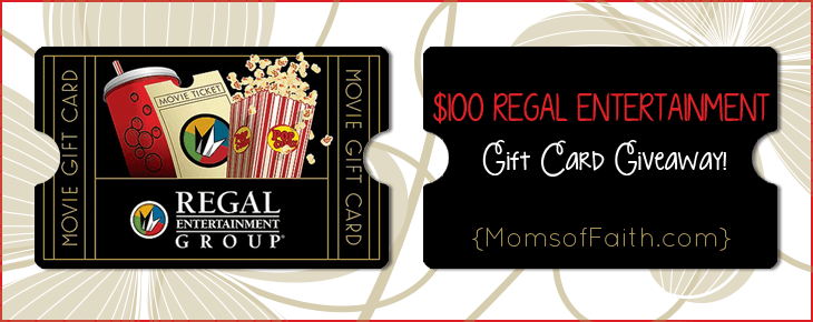 $100 Regal Entertainment Gift Card Giveaway! #giveaway #movies