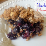 Blueberry Crumble Recipe #blueberry #recipe #4thofjuly #blueberrycrumble