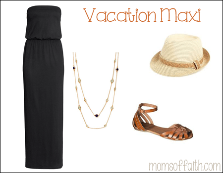 Vacation Friendly Maxi #fashion #maxi #vacation