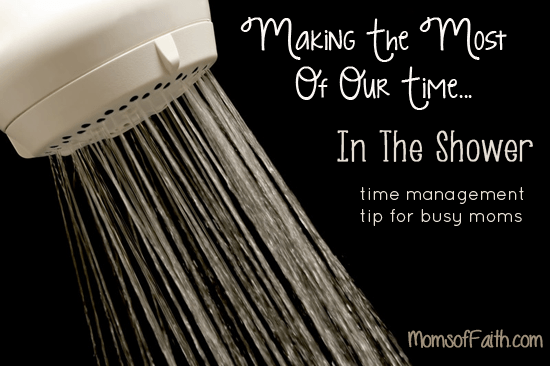 Making The Most Of Our Time... In The Shower #timemanagement #tips