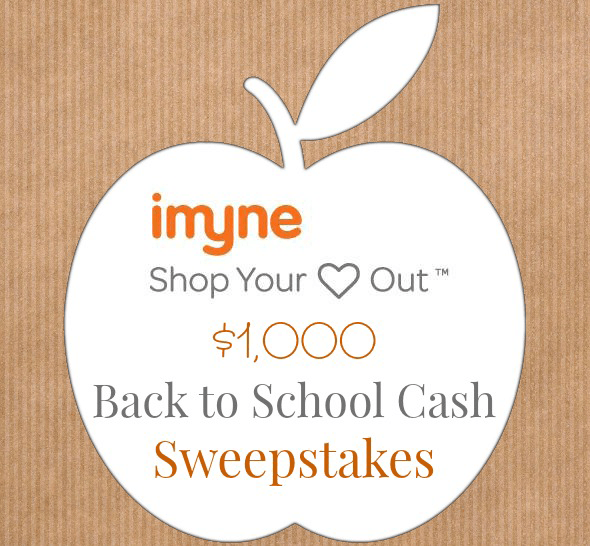 iMyne $1,000 Back To School Cash #Sweepstakes #backtoschool