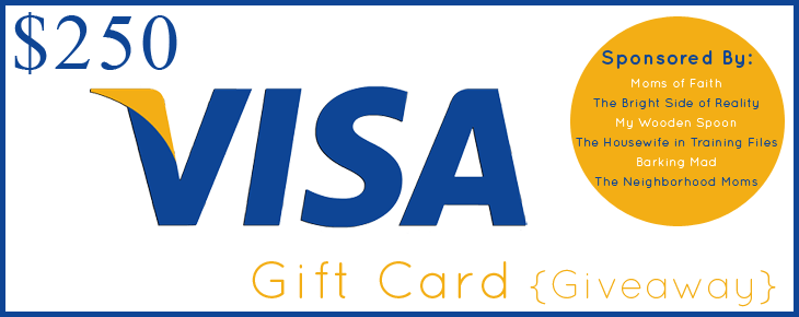 $250 Visa Gift Card Giveaway #visa #giftcard #giveaway