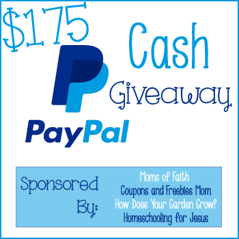 $175 Pay Pal Cash #Giveaway