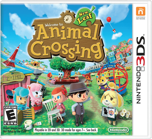 Animal Crossing New Leaf Game Cover