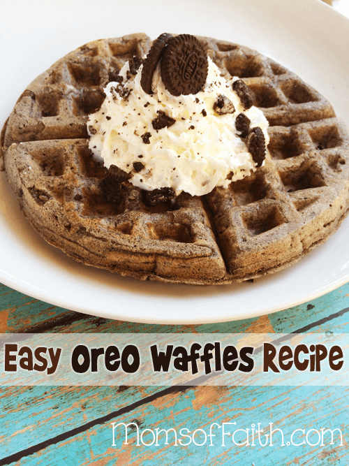 Easy Oreo Waffles Recipe