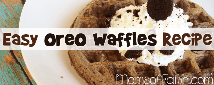 Easy Oreo Waffles Recipe